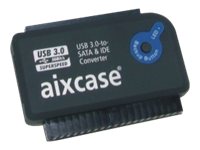 Aixcase blackline AIX-BLUSB3SI-PS - Speicher-Controller mit OneTouchEasy-Button (OTB)
