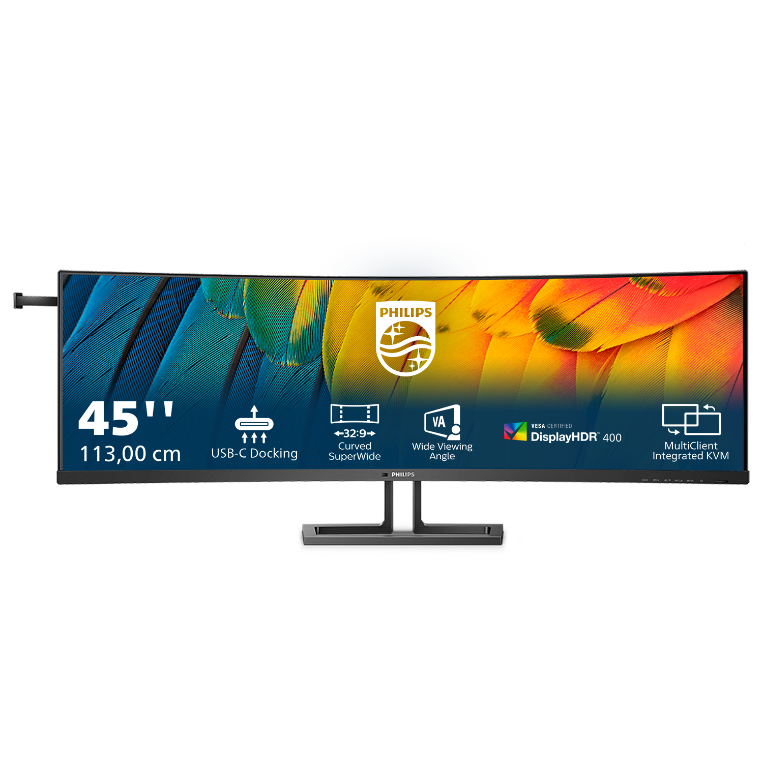 113,0cm(44,5") 45B1U6900C 32:9 2xHDMI+DP+USB-C Curv. retail