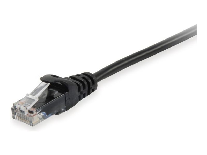 Patchkabel Cat6   U/UTP 2xRJ45  0.15m schwarz Polybeutel