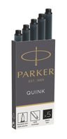 PARKER | Tintenpatrone QUINK Schwarz | 5 Stück