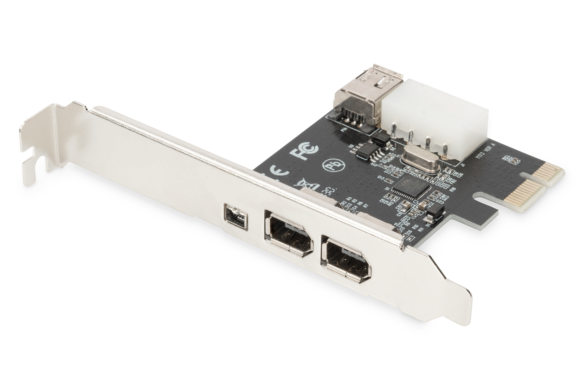 PCI Expr Card 2x Firewire400 ext, +1x FW400 int