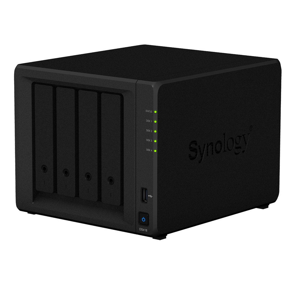 Synology Disk Station DS418 - NAS-Server - 4 Schächte