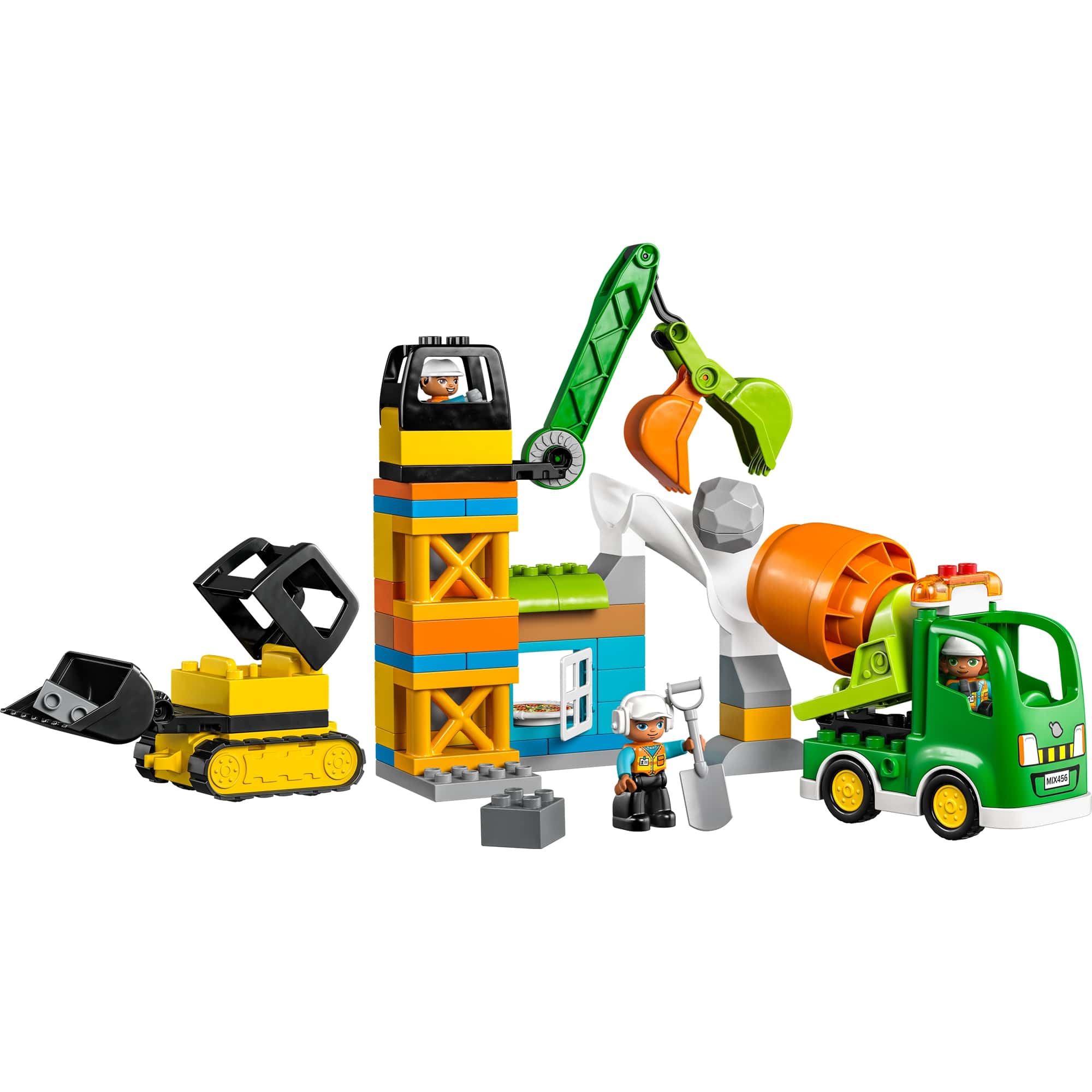 LEGO DUPLO Baustelle mit Baufahrzeugen                10990
