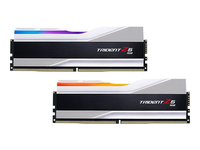 2x 16GB (32GB Kit) DDR5-6400 G.Skill Trident Z5 RGB silber CL32 (Intel XMP)