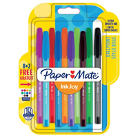 Paper Mate inkjoy 100 - Clip - Stick-Kugelschreiber - Schwarz - Blau - Grün - Rot - 8 Stück(e)