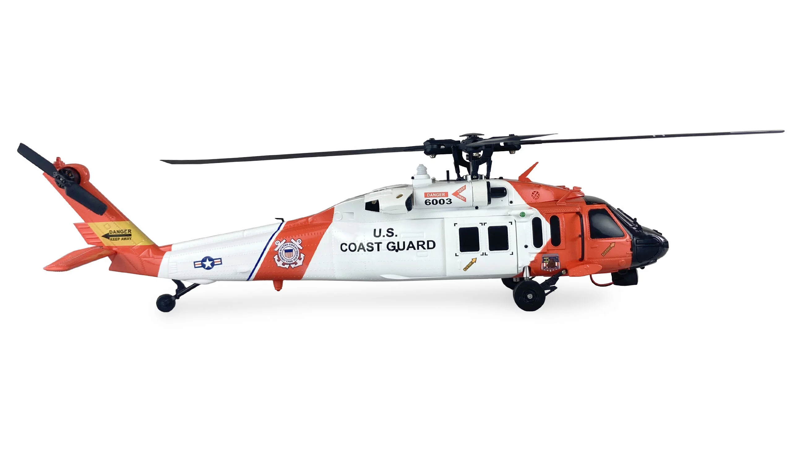 Amewi | UH60 Black Hawk Coastguard Helikopter 6G/3D GPS RTF