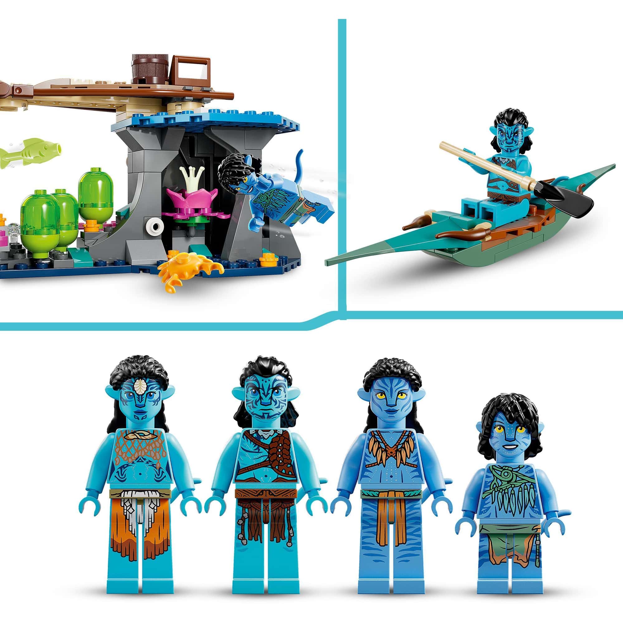 LEGO Avatar Das Riff der Metkayina                    75578