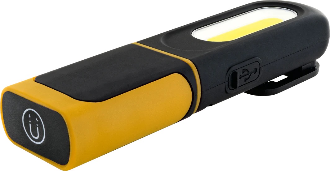 Schwaiger LED Arbeitsleuchte AKKU mit Taschenlampe 5W sch/ge