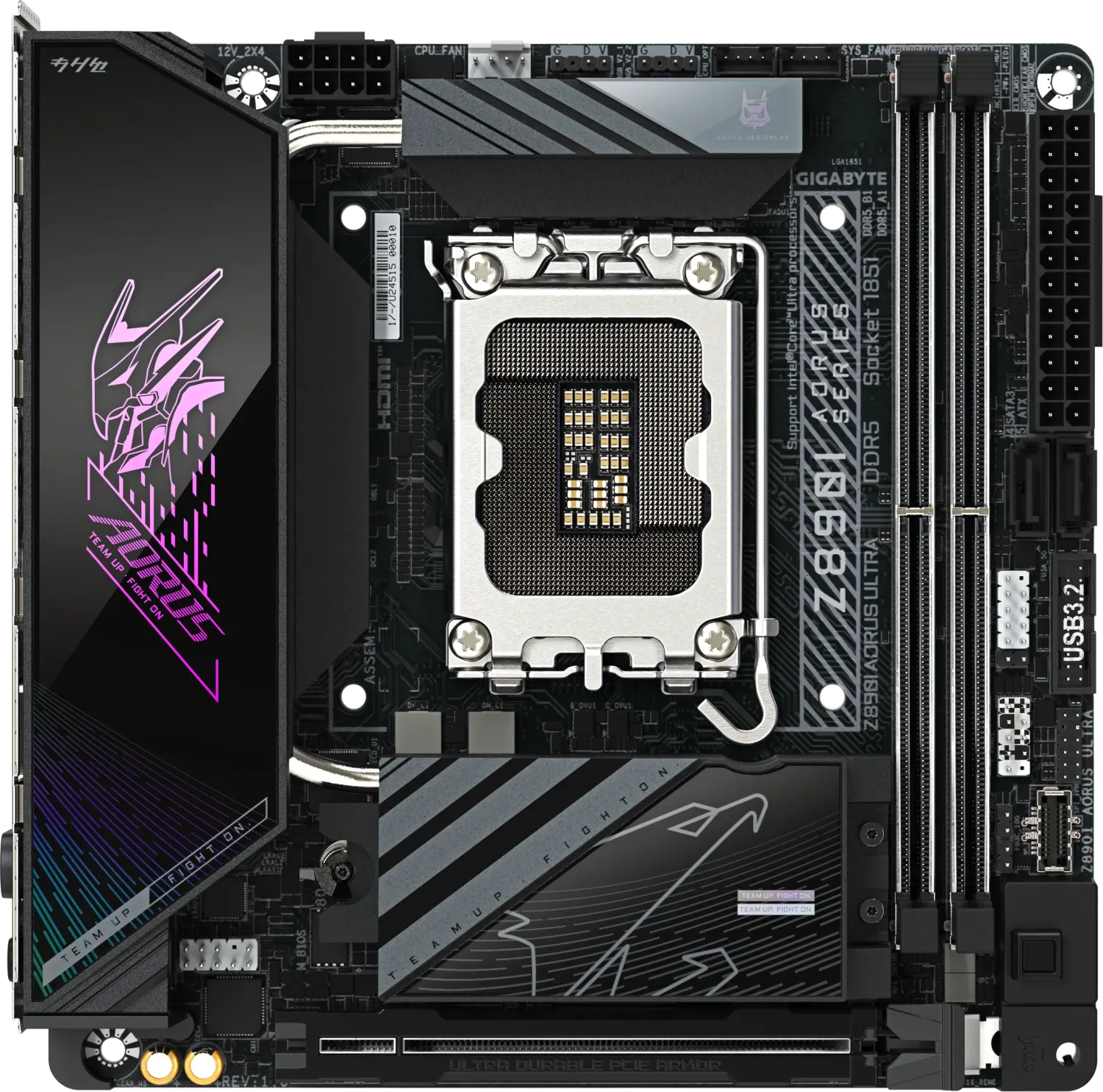 Gigabyte Z890I Aorus Ultra - Intel Z890 - So. 1851 - ITX