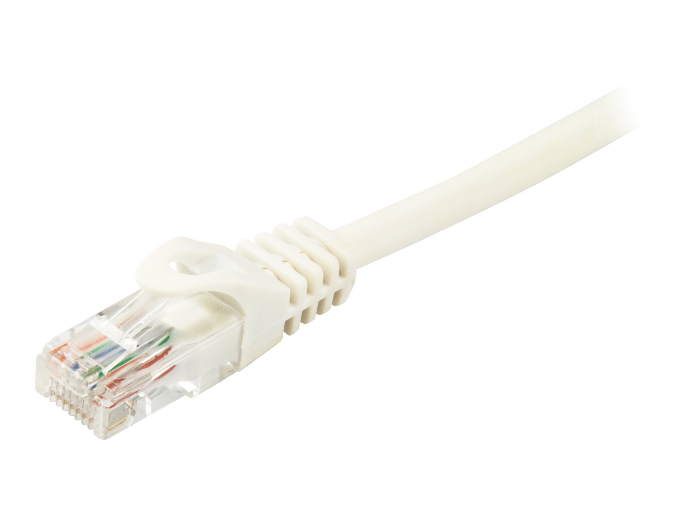 Equip Patchkabel Cat6A  U/UTP 2xRJ45  1.00m weiß        LSZH Polybeutel