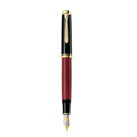Pelikan Füllhalter Souverän M800  Sw-Rot  18-K/750 M Geschenkbox