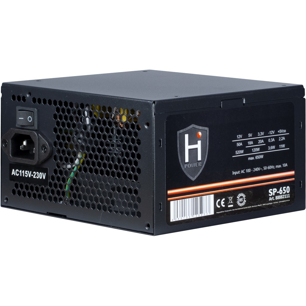 Inter-Tech HiPower SP-650 - Netzteil (intern) - ATX12V 2.4