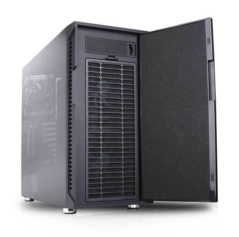 Geh Nanoxia Deep Silence 8 - Pro TG USB 3.1 - mATX/ATX w.ODD