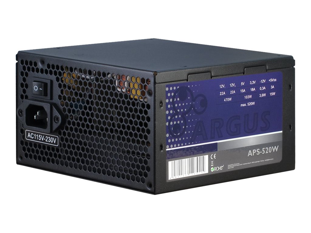 Inter-Tech Argus APS-520W - Netzteil (intern) - ATX12V 2.31