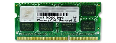 G.Skill SQ Series - DDR3 - Modul - 4 GB - SO DIMM 204-PIN