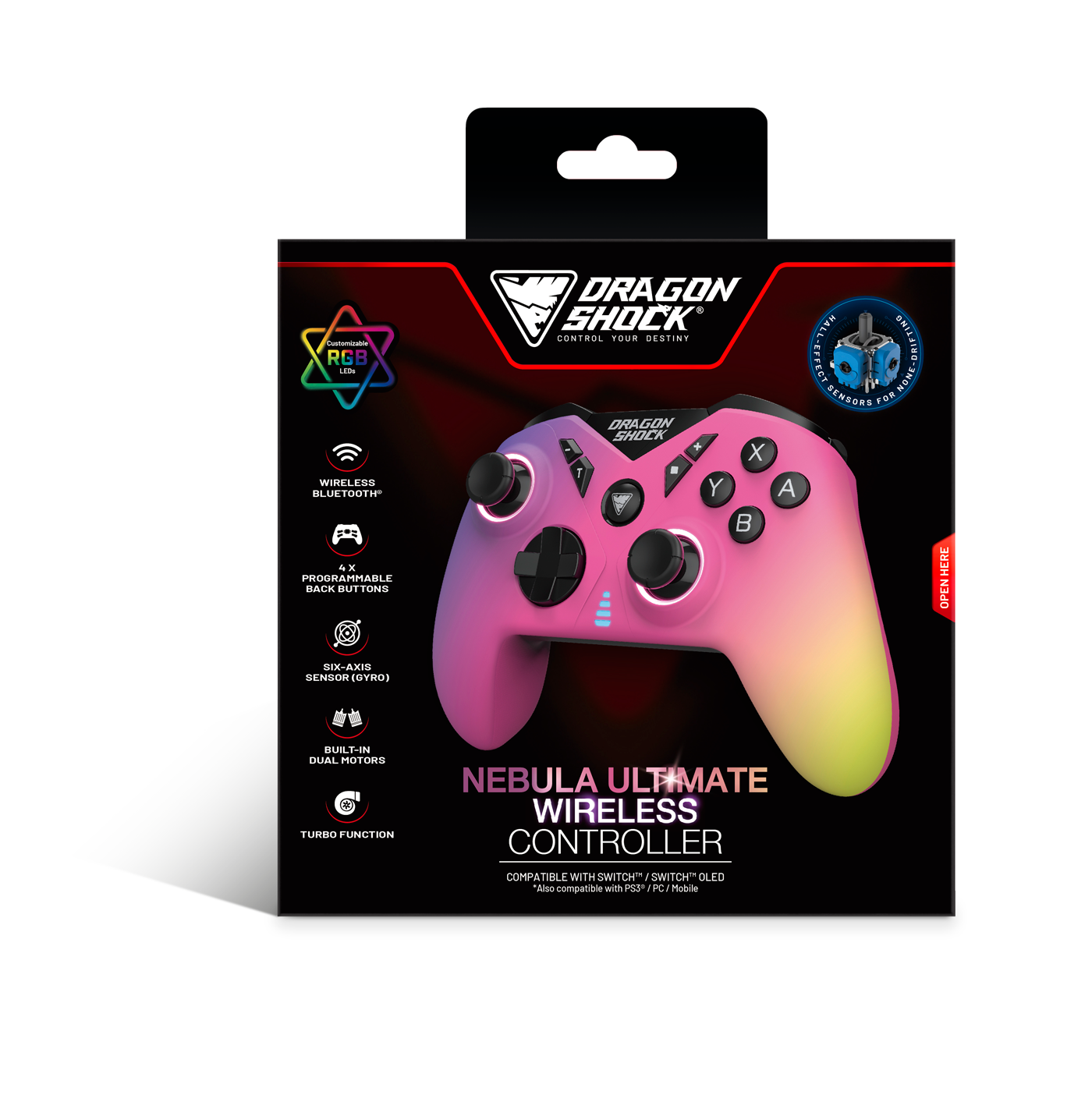 Dragonshock Controller Nebula Pro Wireless Candy Ulti.Switch