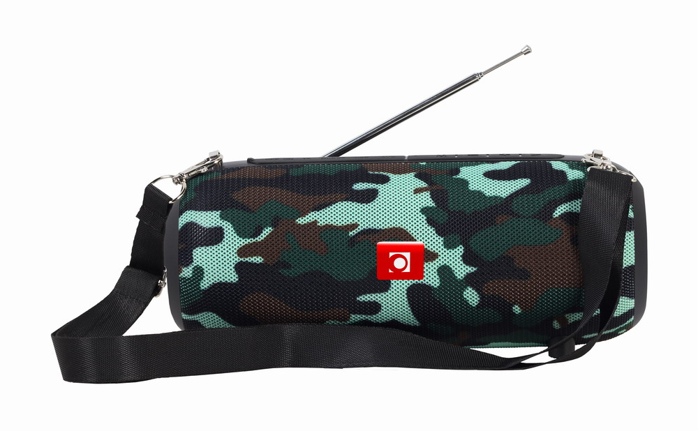 SPK-BT-17 portable Bluetooth speaker with FM-radio camo - Lautsprecher