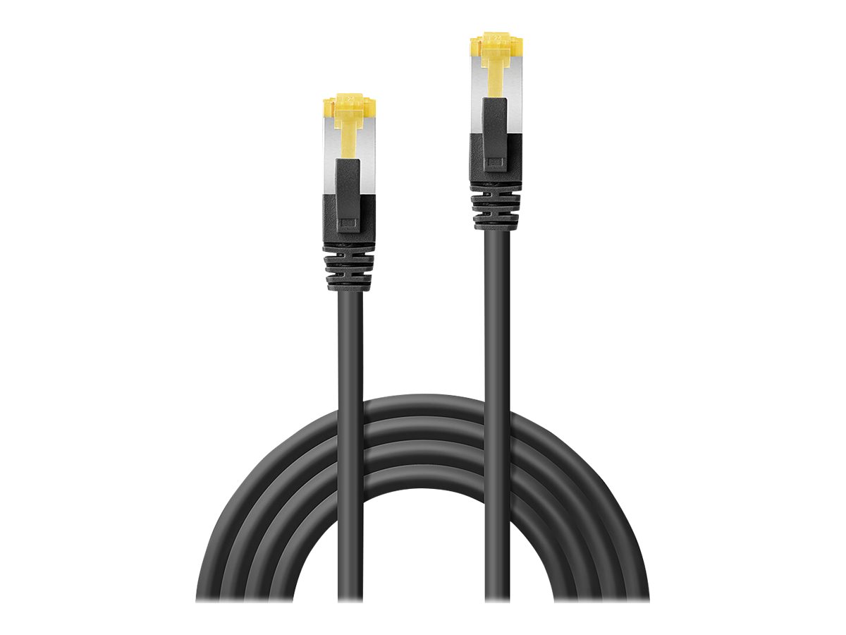 0.3m RJ45 S/FTP LSZH Netzwerkkabel, schwarz