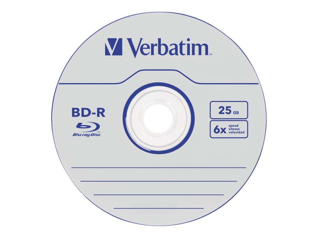 Verbatim DataLife - 50 x BD-R - 25 GB 6x - Spindel