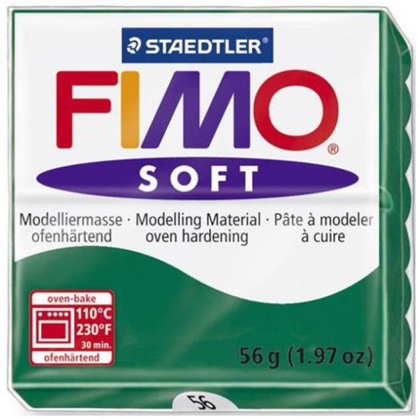 STAEDTLER FIMO soft - Knetmasse - Grün - 110 °C - 30 min - 56 g - 55 mm